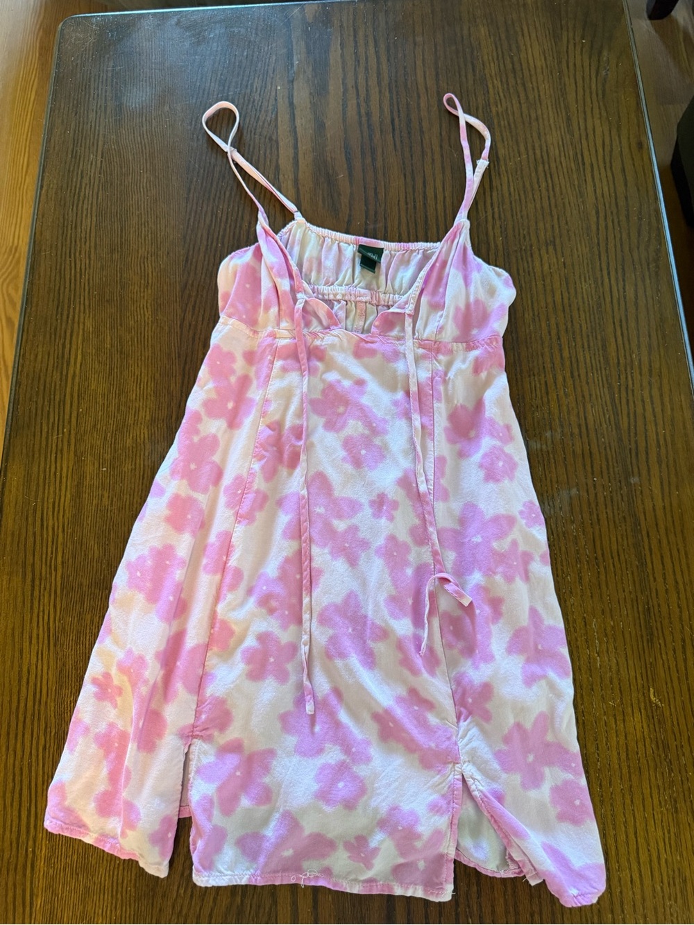 wild fable Pink Floral Tie-Front Sundress